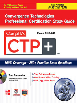 cover image of CompTIA CTP+ Convergence Technologies Professional Certification Study Guide